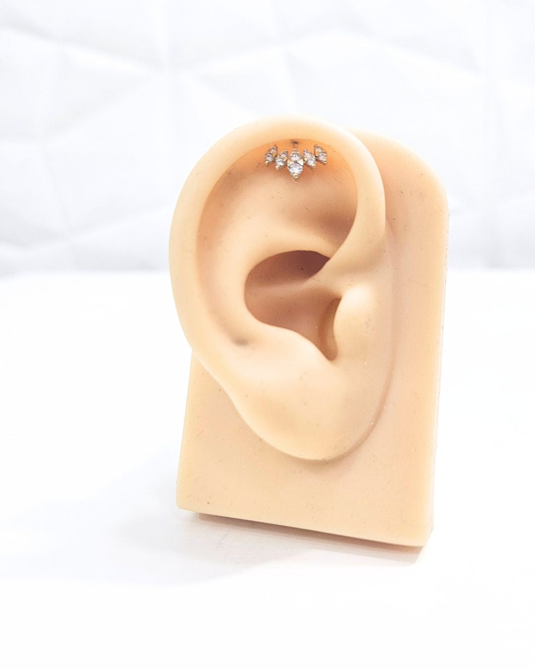 Lotus Fixed Cluster Bugadi Piercing Earring