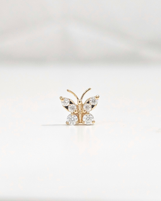 Butterfly Helix Piercing Earring