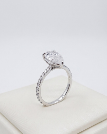 Nishta Pear Ring