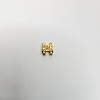 Personalized Alphabet Pedant in Moissanite and Lab Diamond by Vai Ra