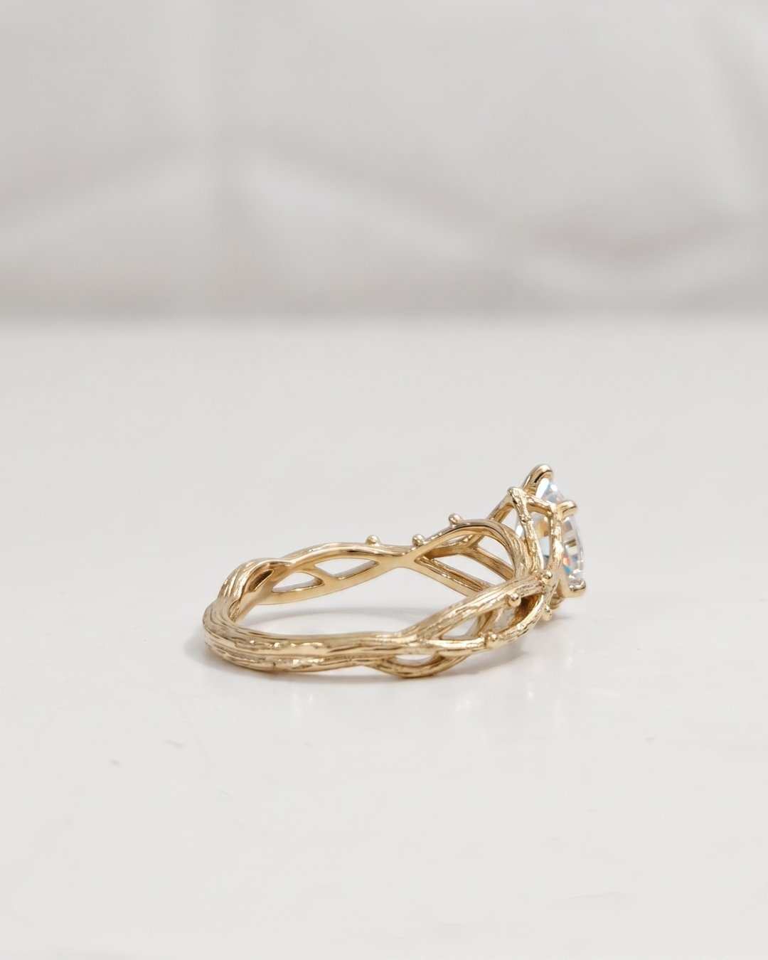 Vanara Pear Solitaire Ring 1.09 CT