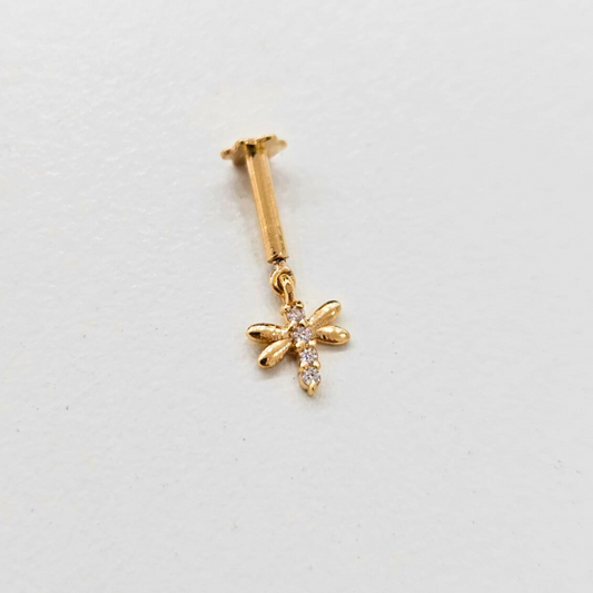 Dragon Fly Moissanite Bugadi by Vai Ra
