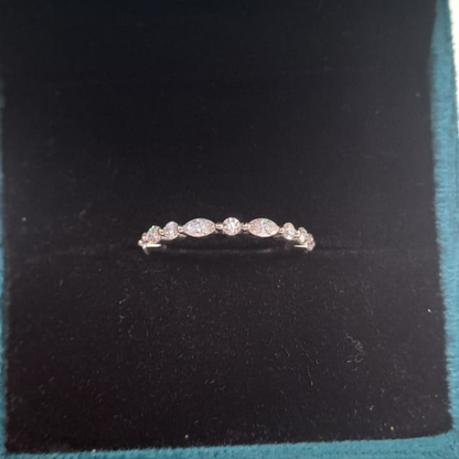 Eira Three Fourth Eternity Band 0.96 CT by Vai Ra