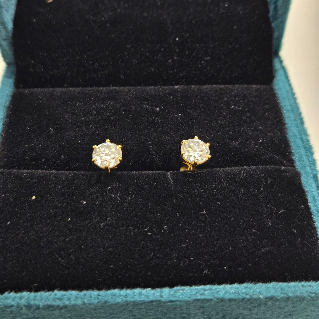 Kanika Earrings in Old European cut by Vai Ra