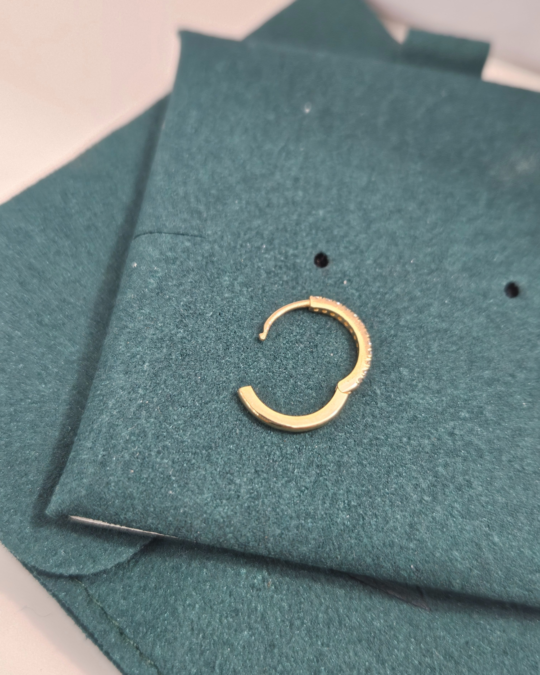 Piercing Huggies and Nosepin