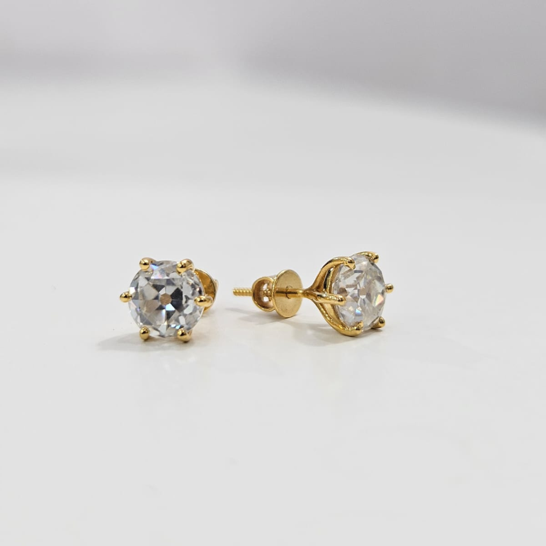 Kanika Earrings in Old European cut by Vai Ra