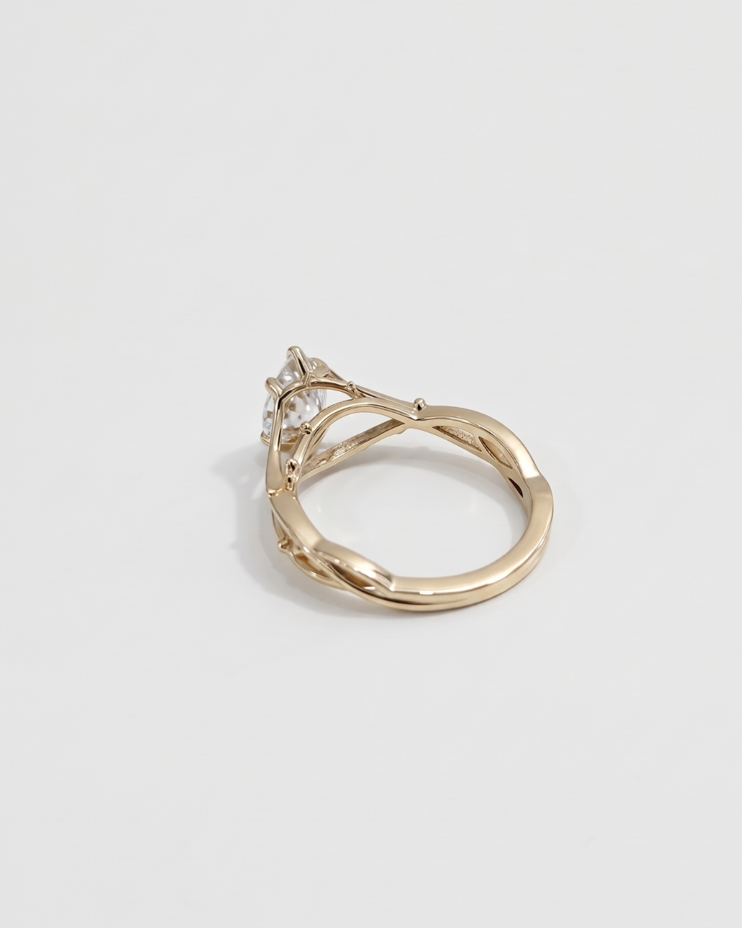 Vanara Pear Solitaire Ring 1.09 CT