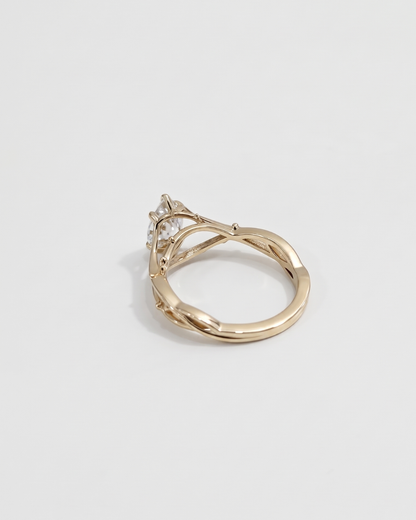 Vanara Pear Solitaire Ring 1.09 CT