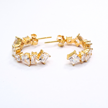 Tiya Hoops (2.8CT)