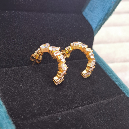 Tiya Hoops (2.8CT)
