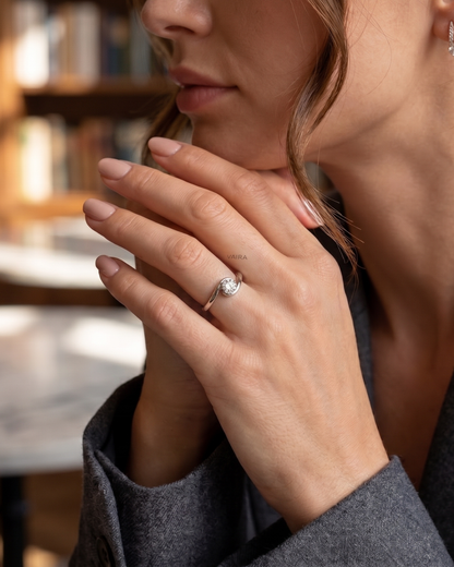 Surya Mani Astrological Ring in Sapphire by Vai Ra 