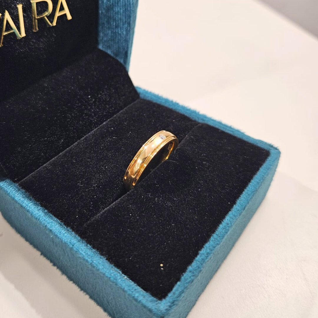 Meru Men's Engagement Band by Vai RA
