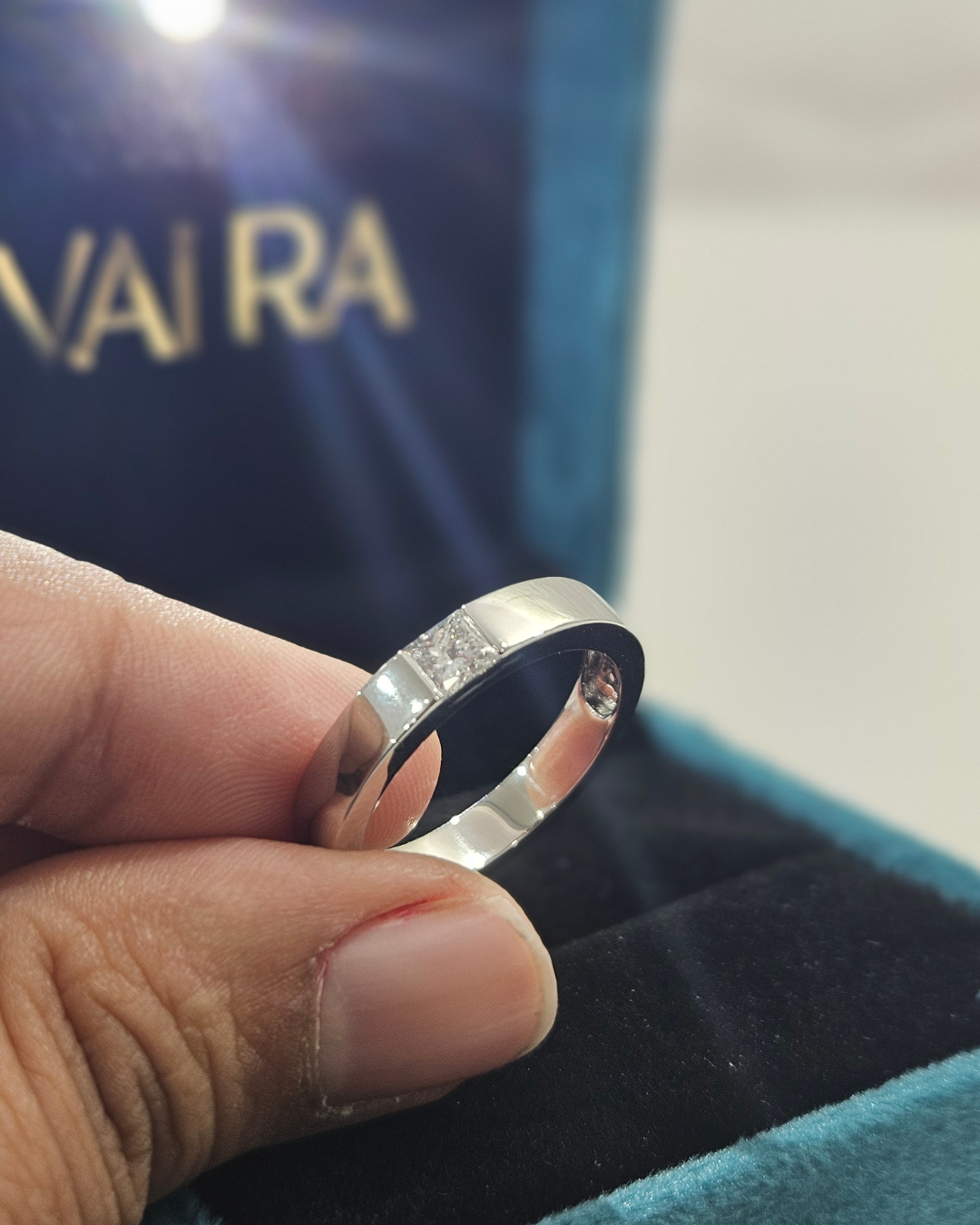 Men diamond engagement ring