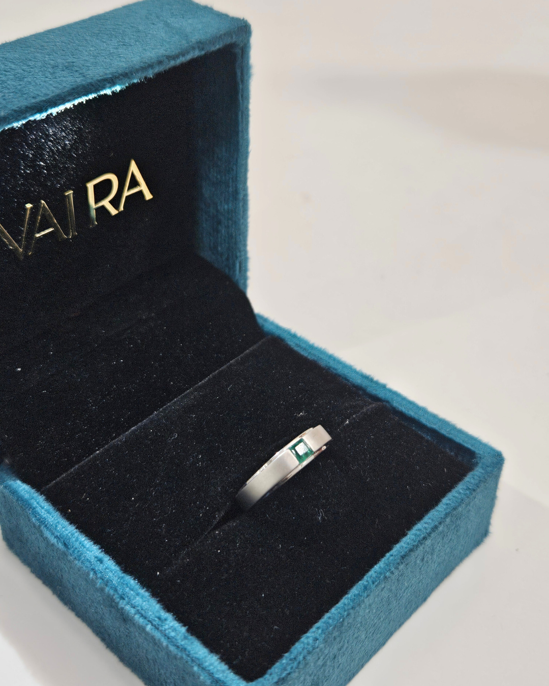 Veritas Men's Platinum Ring 0.33 CT by Vai Ra