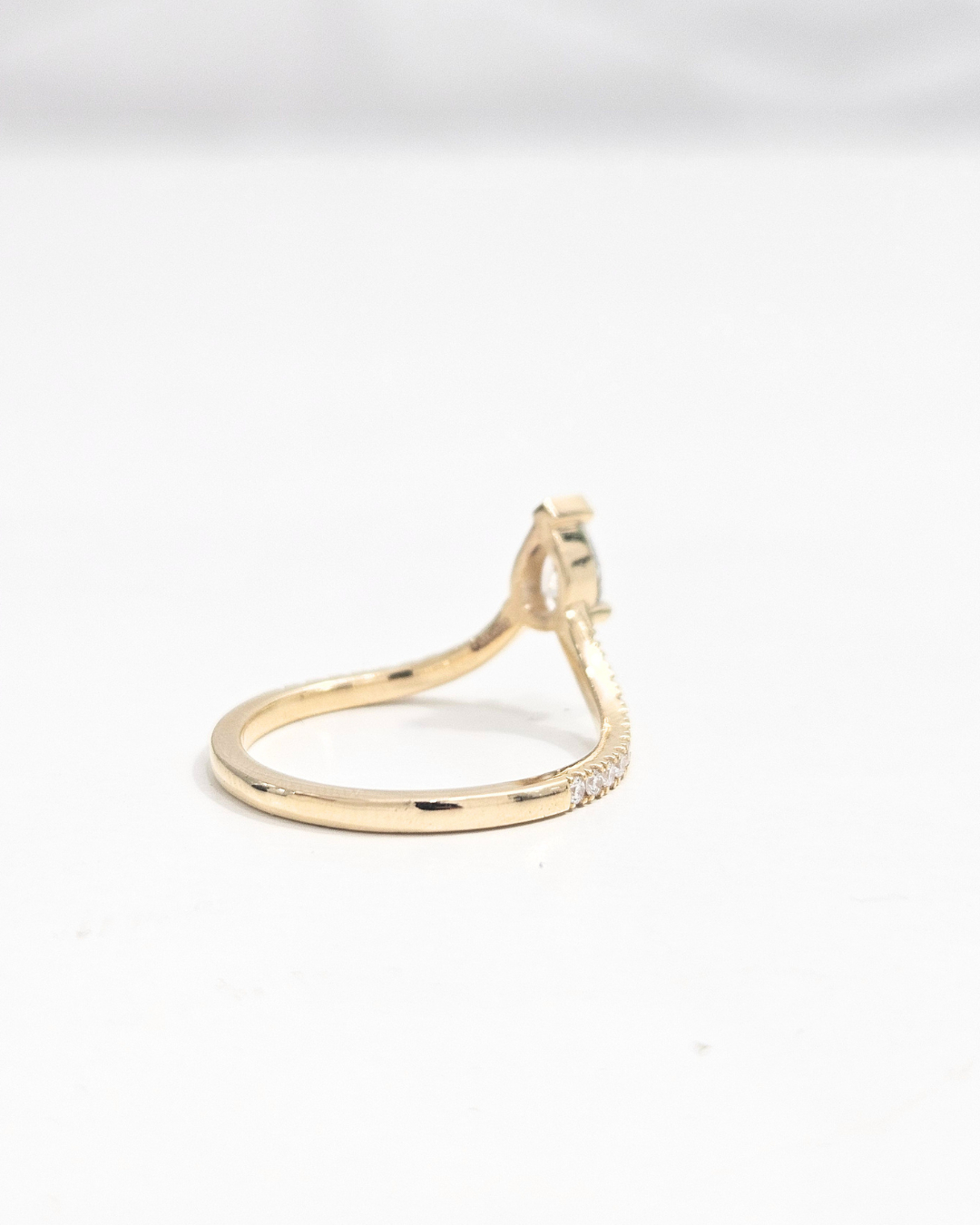 Valari Vanki Ring in 0.59 CT Lab Diamond or Moissanite by Vai Ra