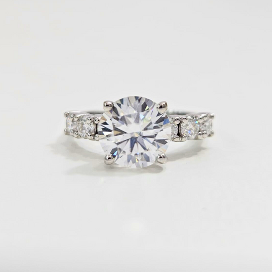 Shree Ring 2.69 CT Moissanite by Vai Ra