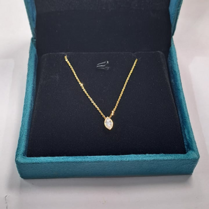 Marquise Set with Earrings and Pendant by Vai RA in Moissanite and Lab Diamond