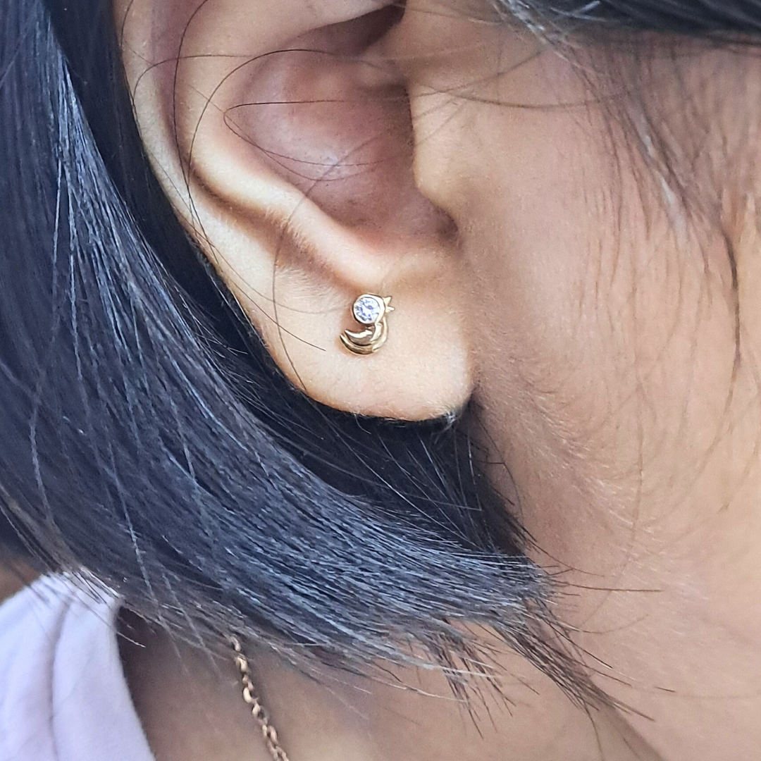 Ducky Earrings (0.14 CT)