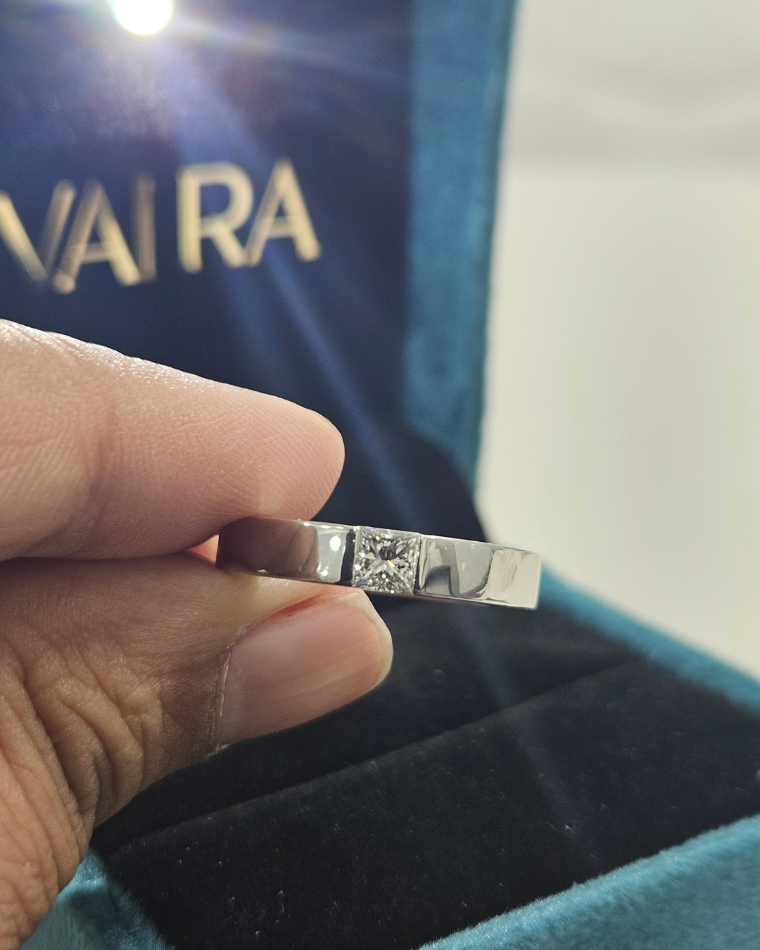 Men diamond engagement ring