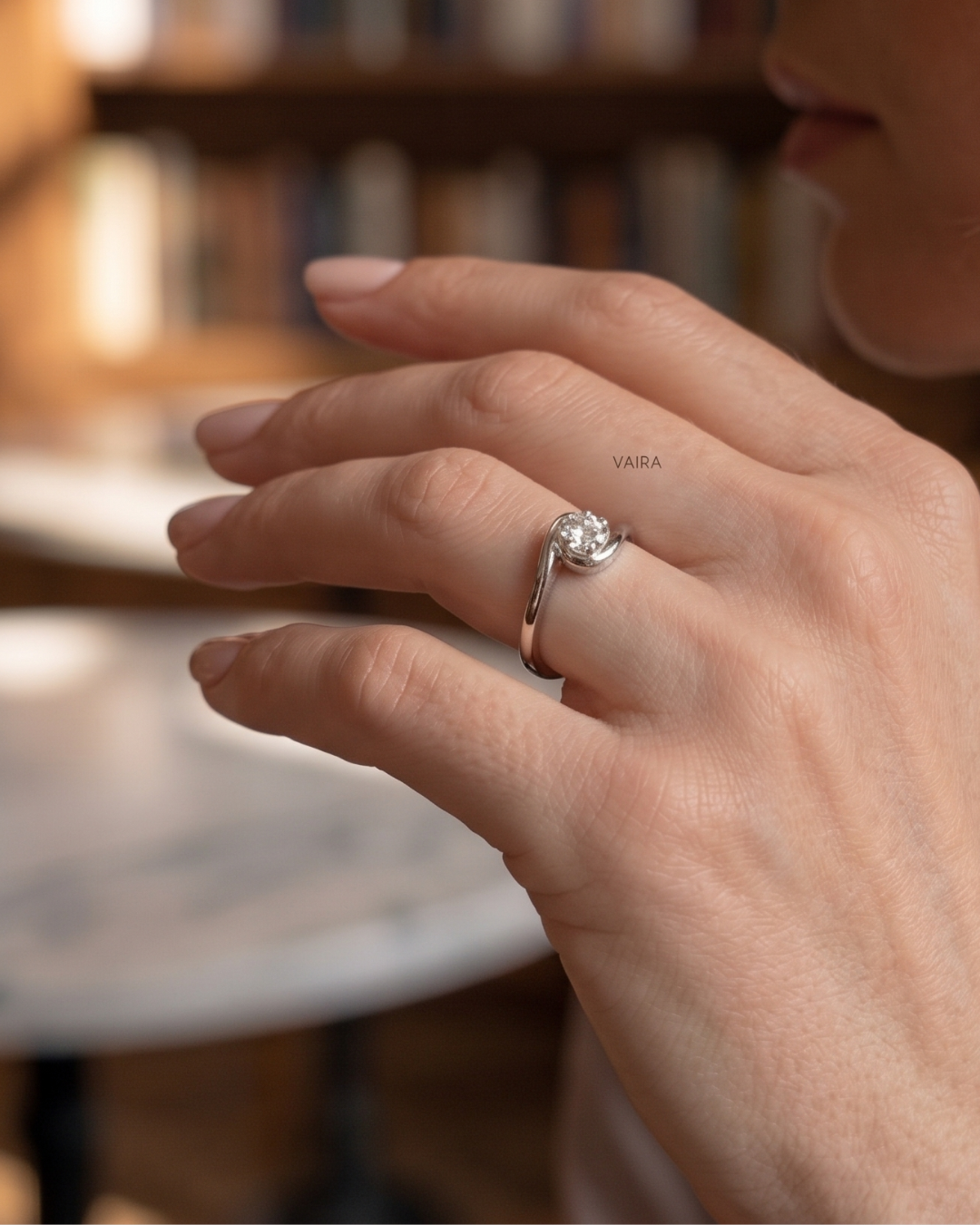 Surya Mani Astrological Ring in Sapphire by Vai Ra 