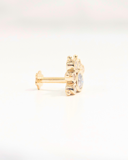 Lakshmi Helix Piercing Earring and Nosepin