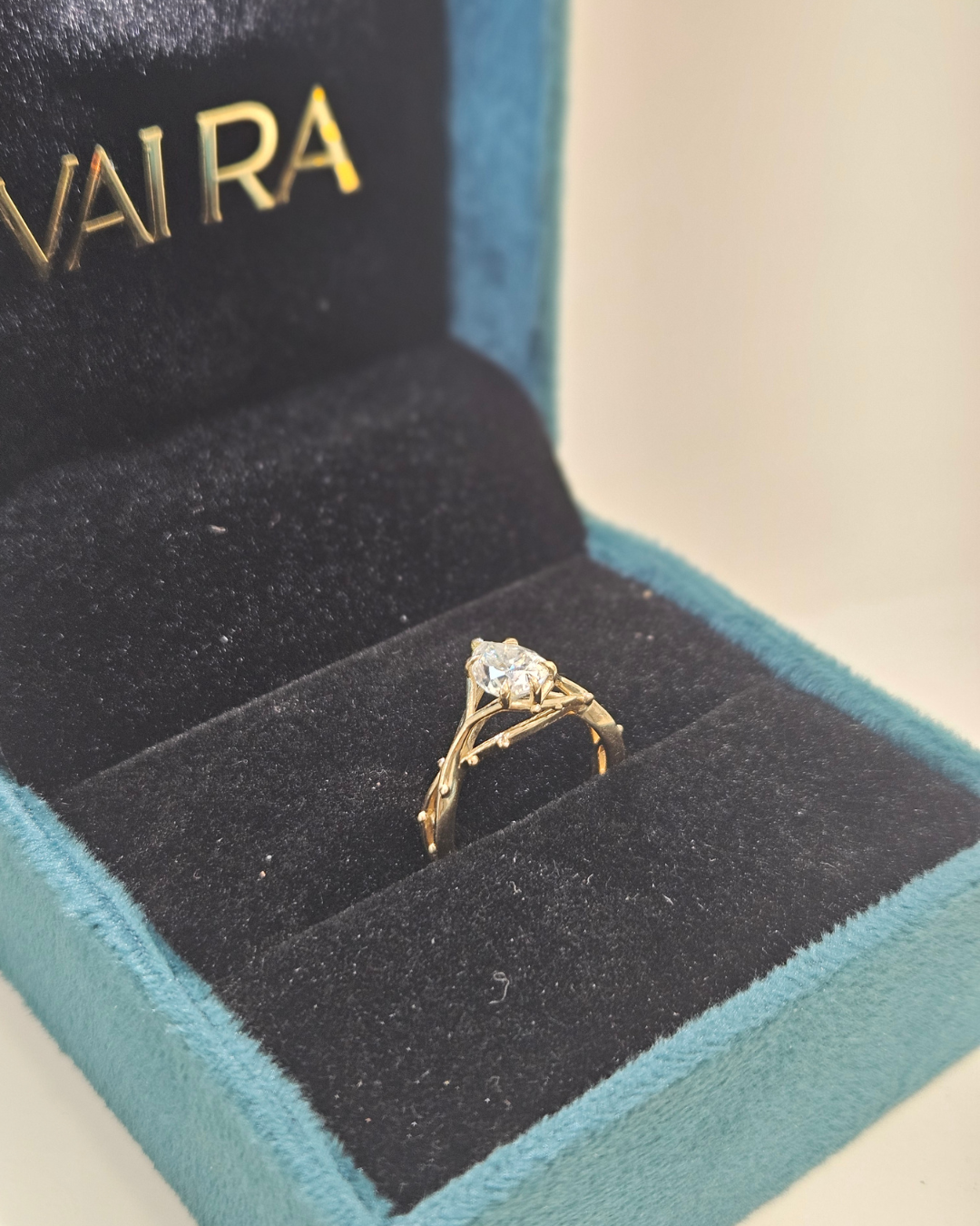 Vanara Pear Solitaire Ring 1.09 CT