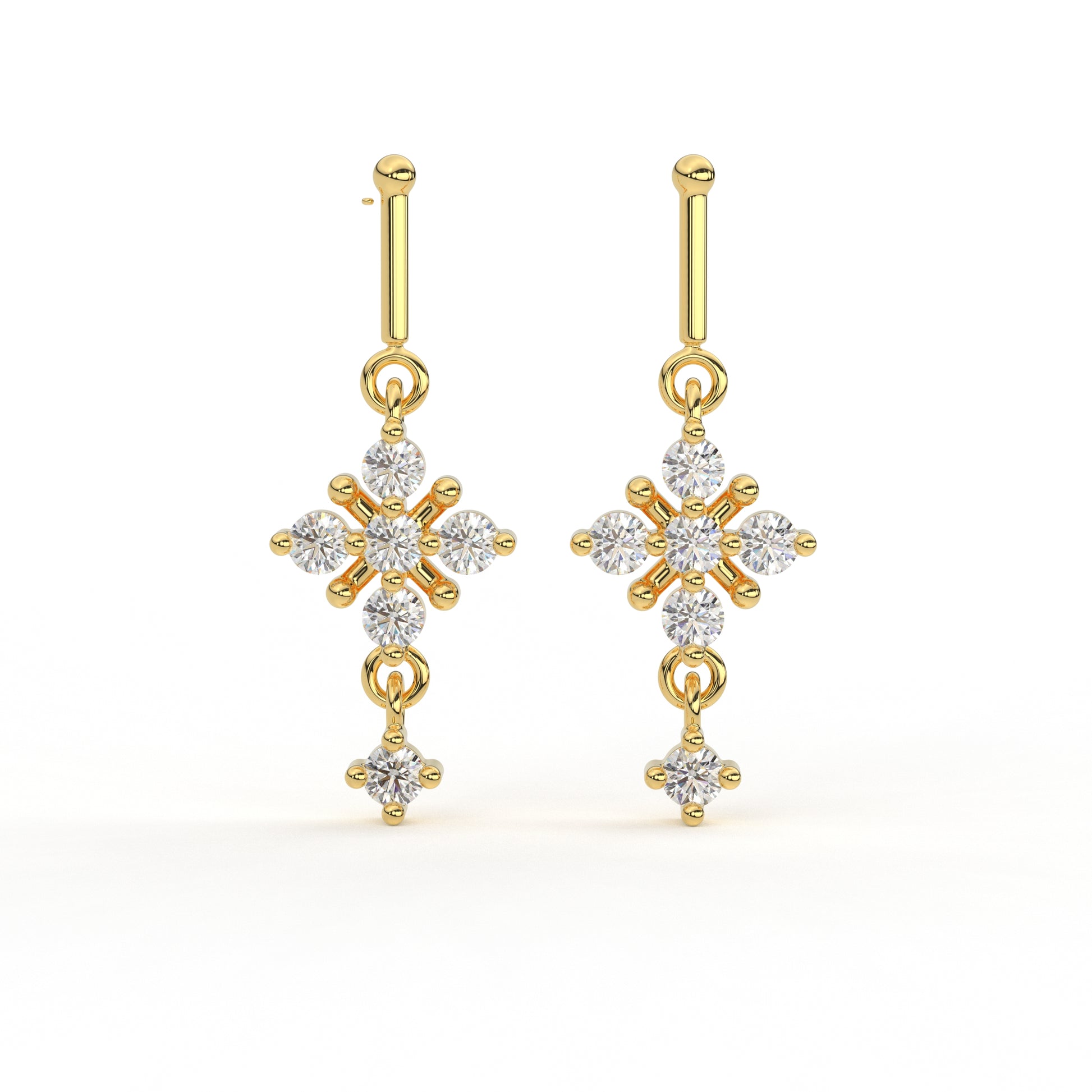 Buy Aster Moissanite Bugadi Helix Earring Vai Ra