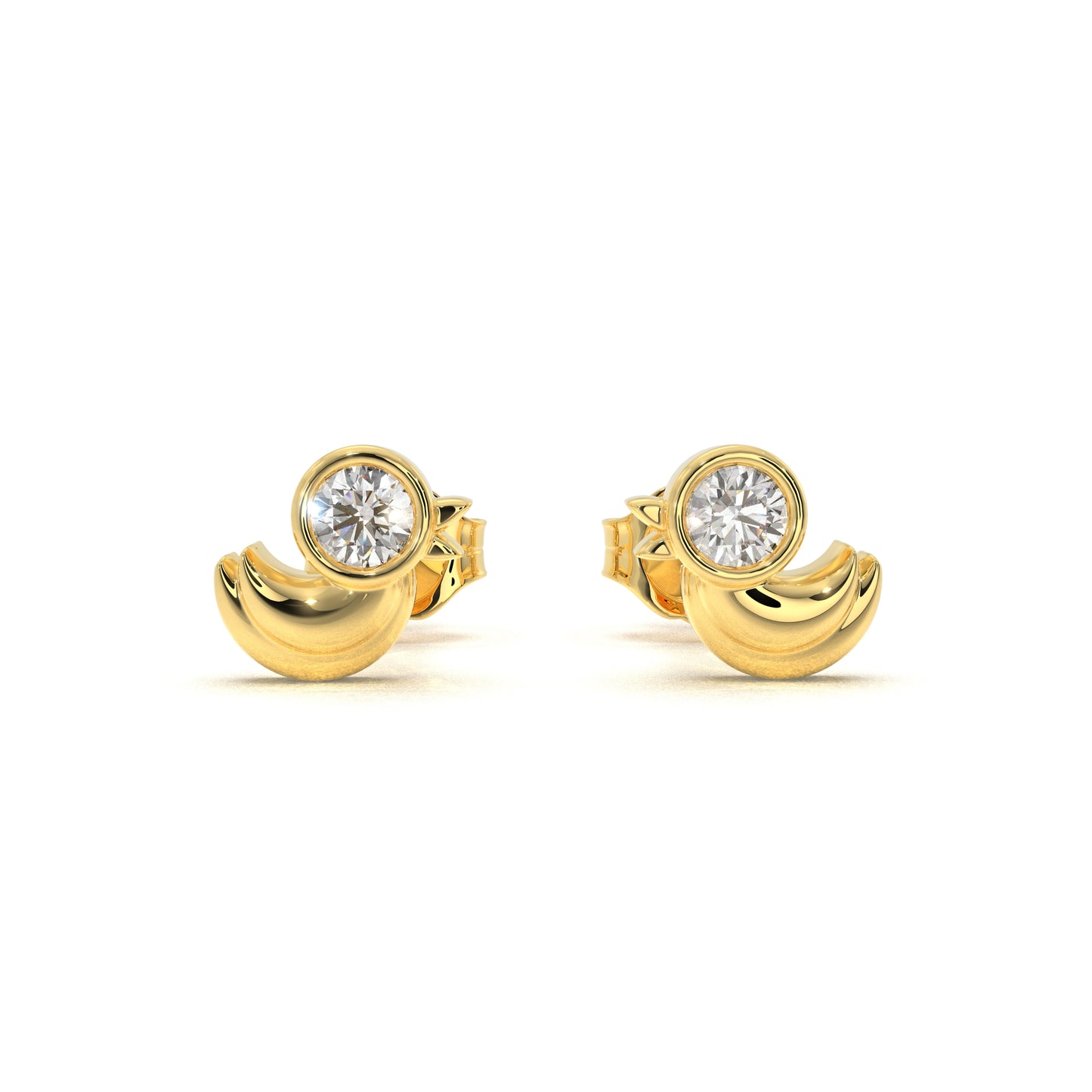 Ducky Earrings (0.14 CT)