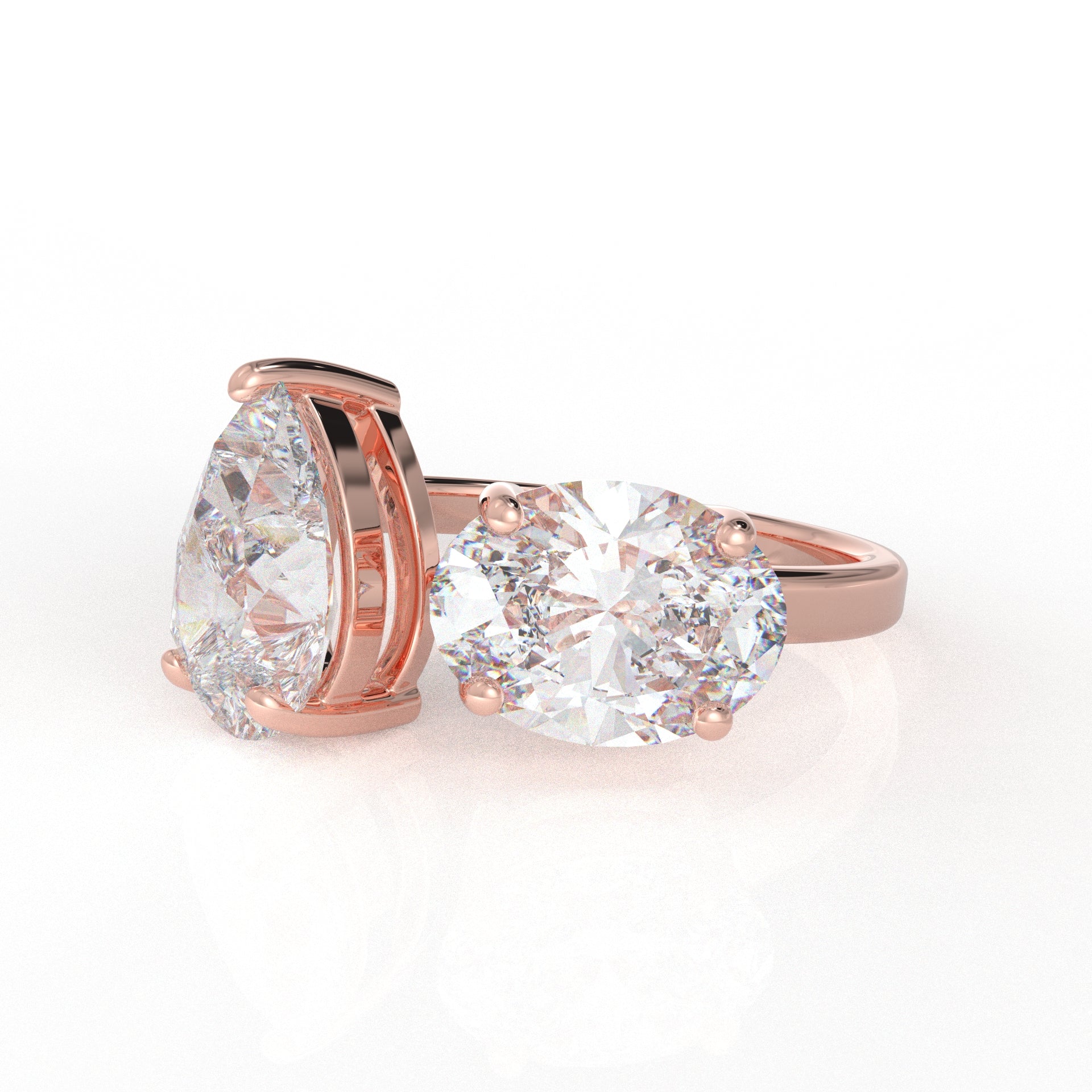 Elowen Ring - 2.29 Ct moissanite diamond