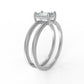 Elea Emerald Cut Moissanite Ring - 1.02 Ct - EMRS20230401
