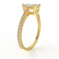 Avery Solitaire Ring 1.21 CT Moissanite Diamond
