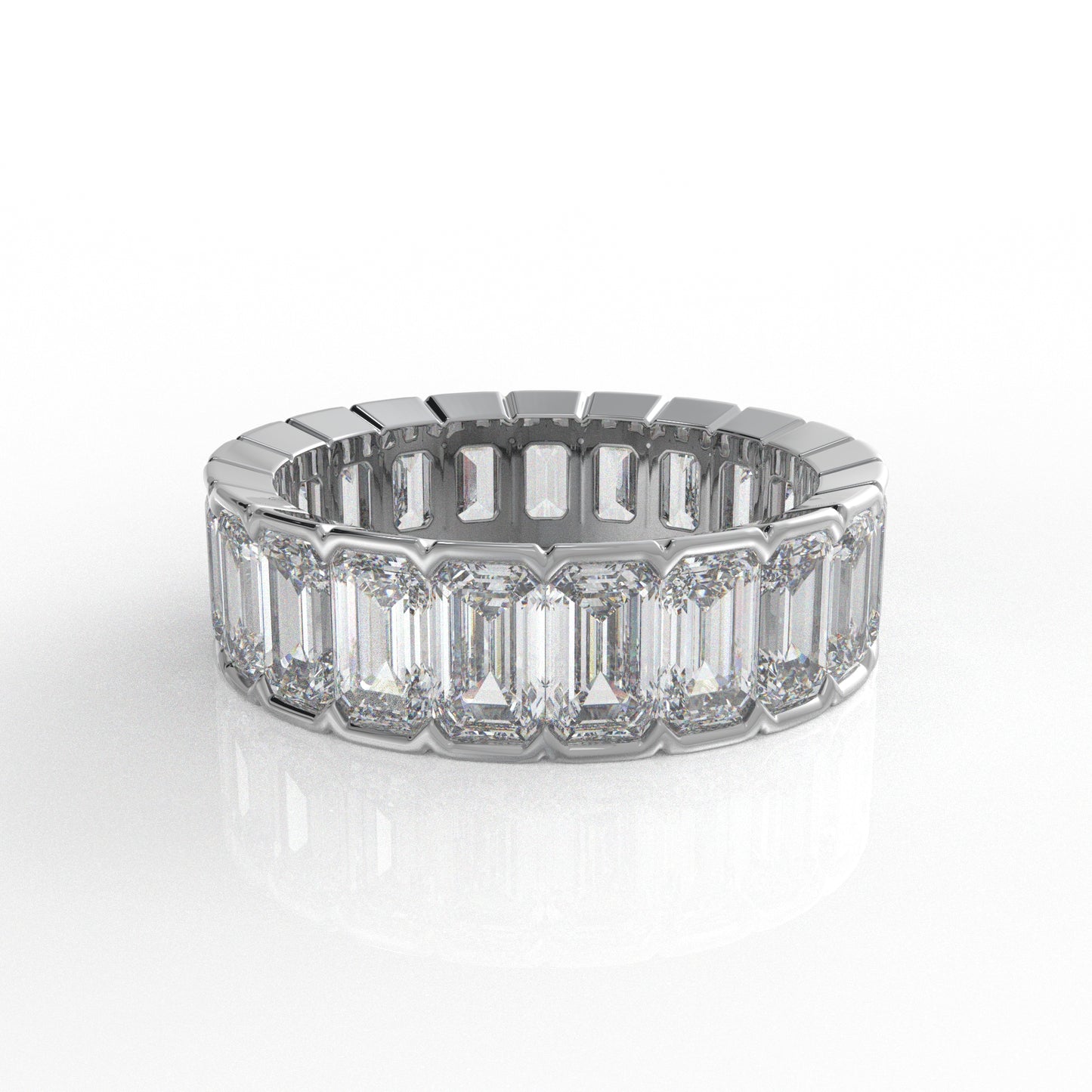 Tessa Eternity Band (5.47CT) Moissanite Diamond