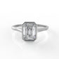 Aria Solitaire Ring 1.02 Carat Moissanite Diamond