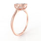 Aria Solitaire Ring 1.02 Carat Moissanite Diamond