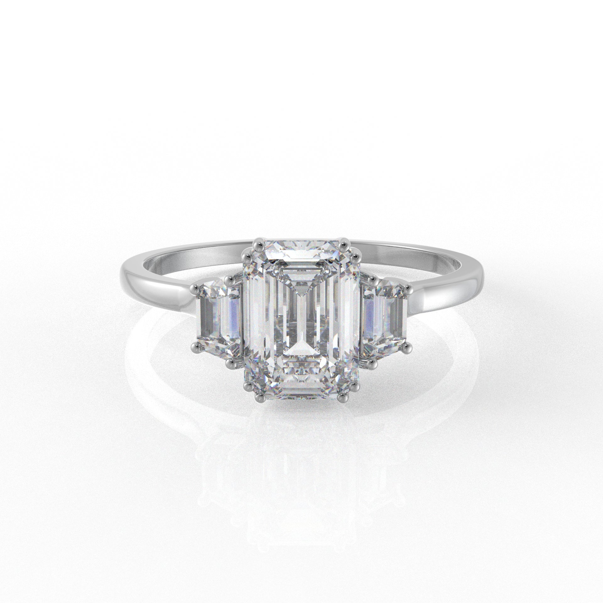 Orla Ring - 1.29 Ct Moissanite Diamond