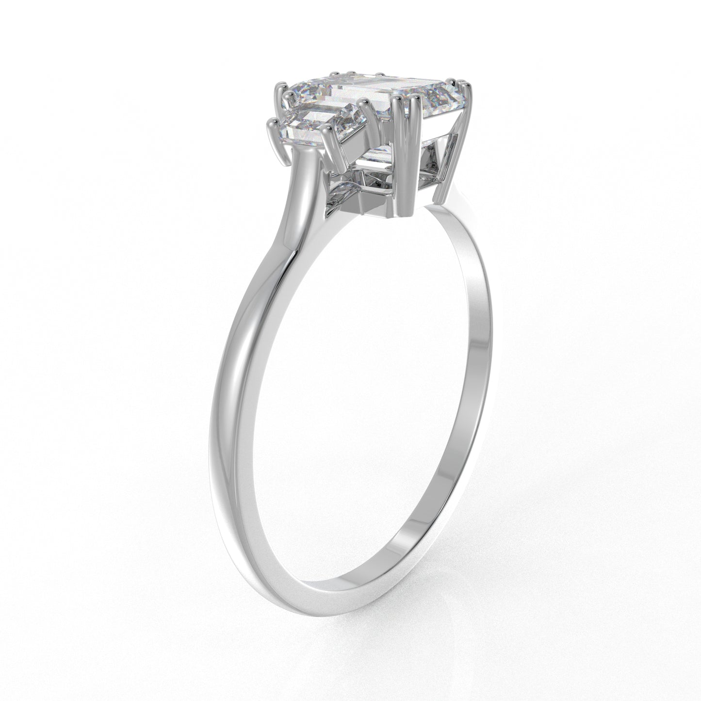 Orla Ring - 1.29 Ct Moissanite Diamond