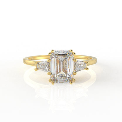 Zurie Ring - 1.34 Ct Moissanite diamond