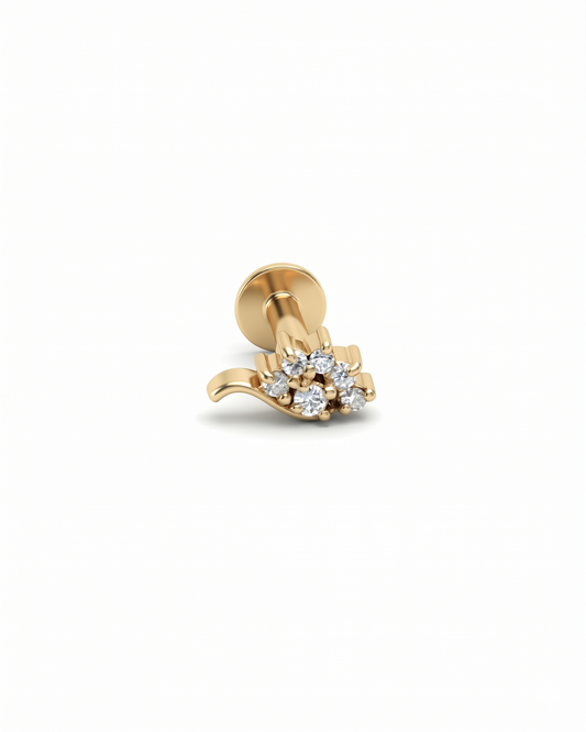 Hamsa Piercing Earring