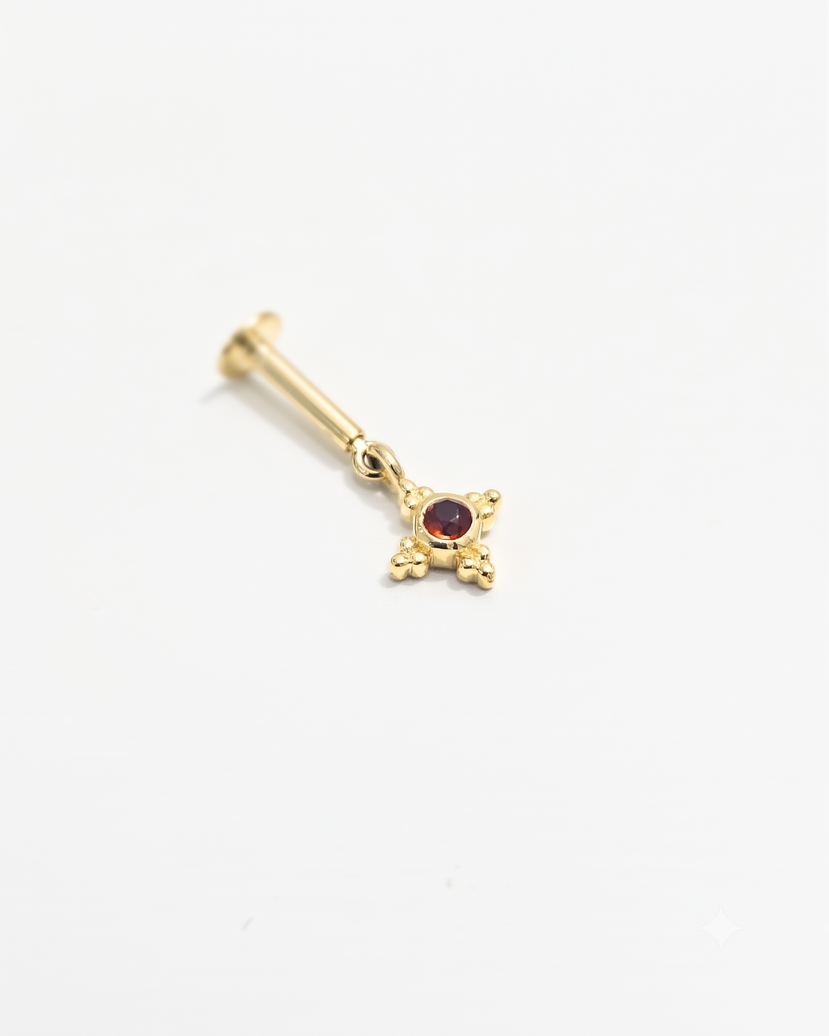 Manikya Ruby Bugadi Earrings