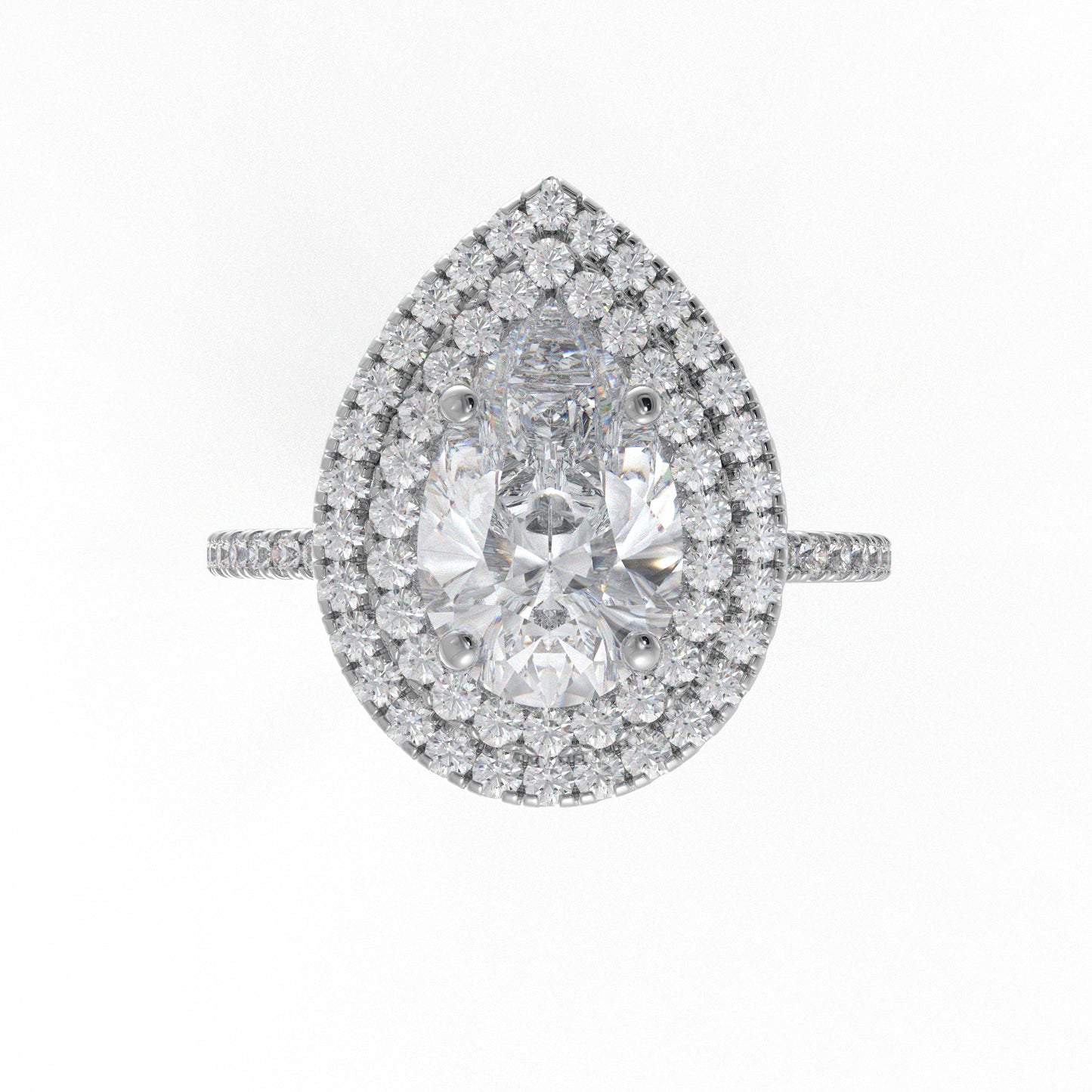 Moissanite Diamond Ring