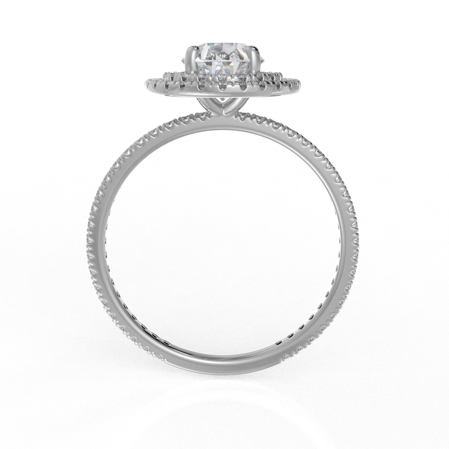 Moissanite Diamond Ring