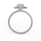 Moissanite Diamond Ring
