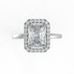 Moissanite Diamond Ring