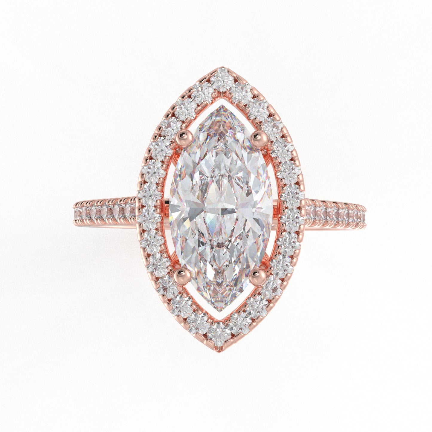 moissanite diamond ring