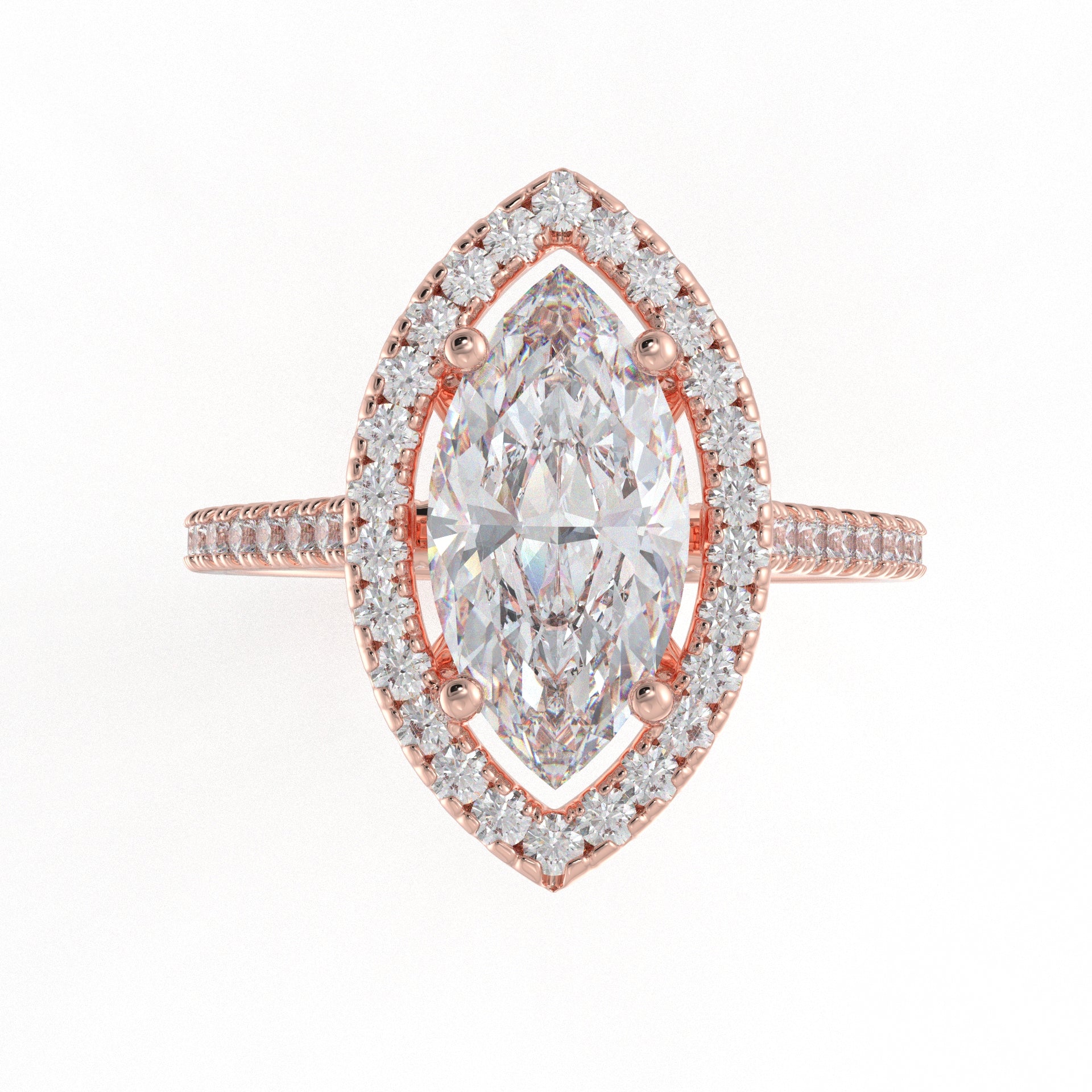 moissanite diamond ring