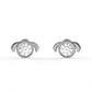 Aurora Moissanite Diamond Ear rings for Kids  1.05 Carat
