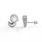 Freya Kids Moissanite diamond Ear rings 1 Carat