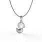Gemma Kid Pendant- 1 Carat moissanite diamond