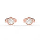 Aurora Moissanite Diamond Ear rings for Kids  1.05 Carat