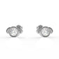 Aurora Moissanite Diamond Ear rings for Kids  1.05 Carat